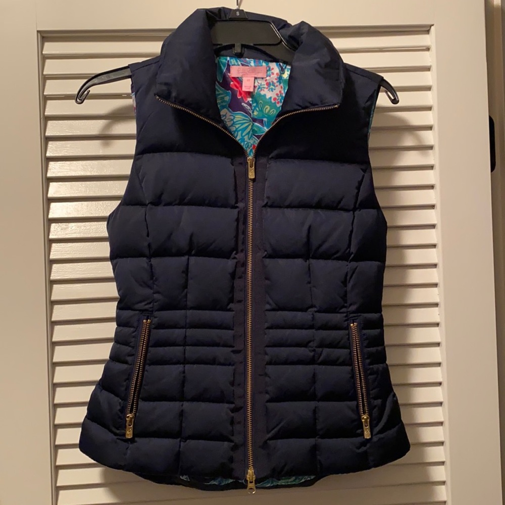 Like New Lily Pulitzer puffer vest